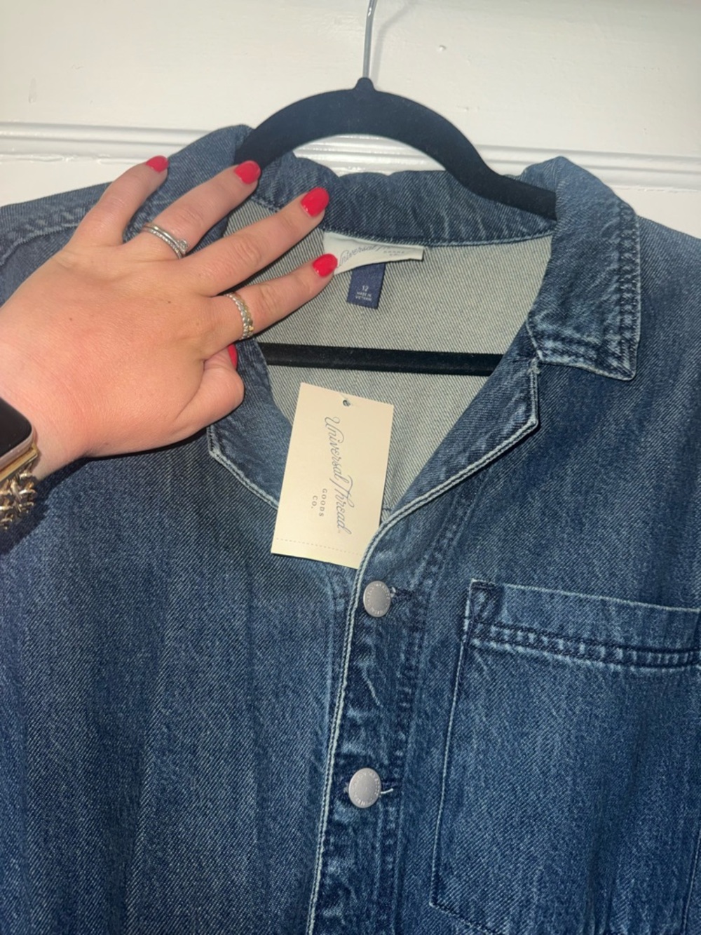 Universal Thread Button-Front Romper - Picture 2 of 4